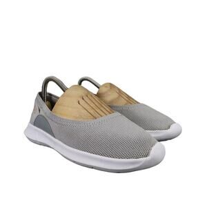 London Fog Shoes Womens 8 Slip On Sneakers Casual Comfort Active Lifestyle Grey